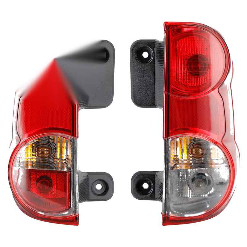 Nissan NV200 Tail Light Rear Lamp Clear Red Lens (2013-2018)