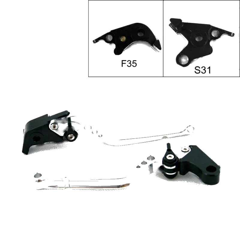 Suzuki B-King (2008-2011) Silver Brake Clutch Lever