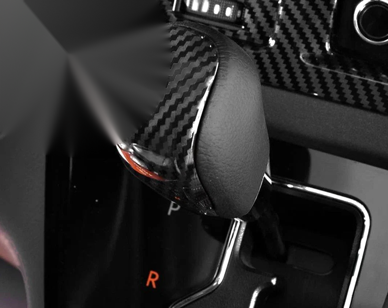 Toyota Sienna Inner Gear Shift Knob Carbon Fiber Lid Cover Trim (2015-2020)