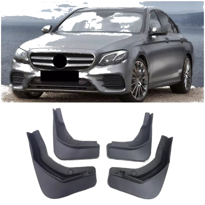 Mercedes Benz E-Class AMG Sedan W213 S213 Mud Flaps Splash Guards (2017-2023)