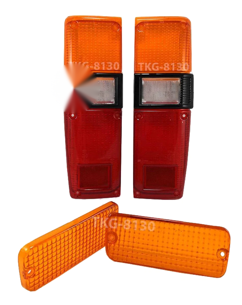 Toyota Hilux RN30 Bumper Light Lens & Tail Light Lens (1978-1983)