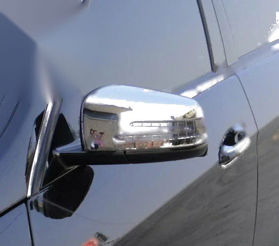 Mercedes E-Class W212 Chrome Side Door Mirror Covers (2009-2013)