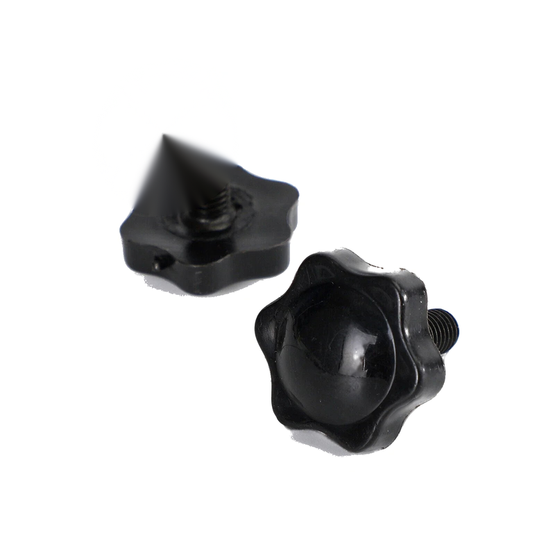 Harley Glide King 4 x Saddlebag Lever Lock Bolts Black (1996-2019)