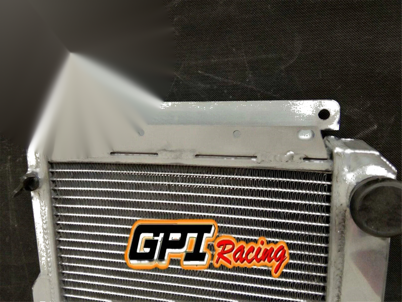 Renault Alpine A110, R8 Gordini 5ROW Aluminum Radiator (1965-1971)