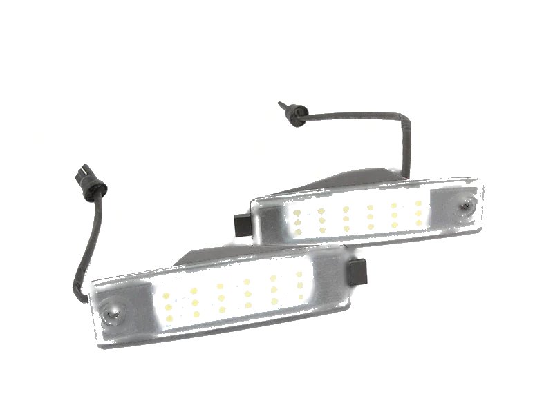 Toyota Hiace H200, Rav4, Vanguard LED License Plate Light Lamps (2005-2023)