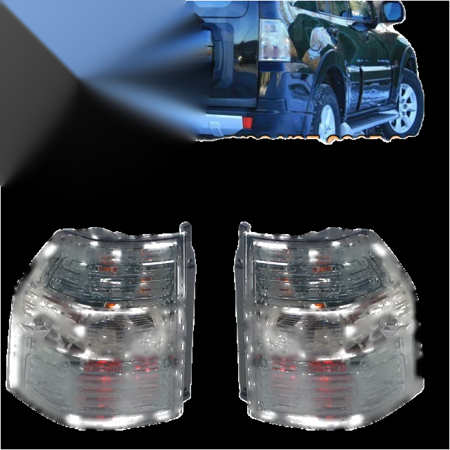 Mitsubishi Pajero 2007-2010 Tail Lights