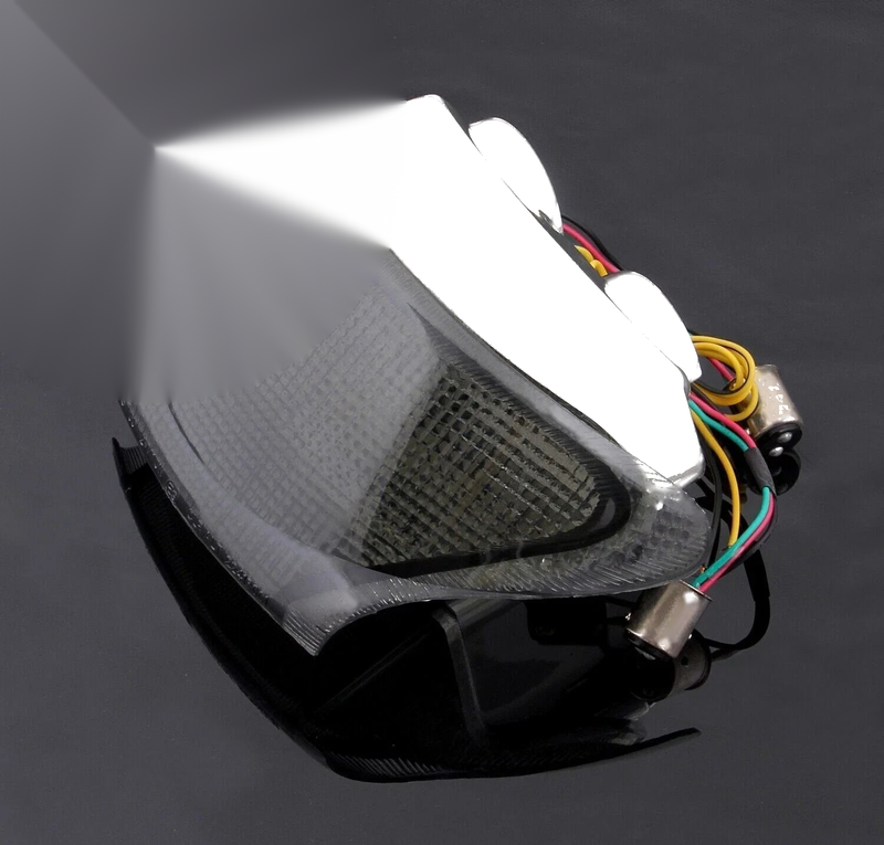 Daytona Speed Triple Smoke Taillight with Integrated Turn Signals (1995-2004)