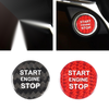 Alfa Romeo Giulia, Stelvio 1pc Carbon Fiber Red Engine Button Cover (2017-)
