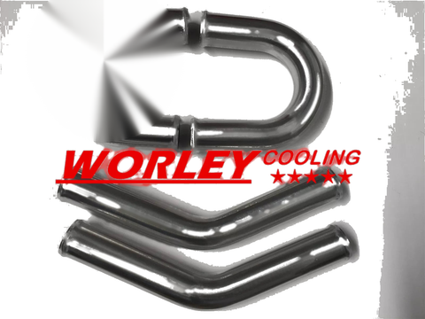 600x300x80mm Front Mount Intercooler Kit