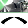 Benz GLE Coupe 1 Pair Gloss Black Rear Bumper Spoiler Trim (2024-)