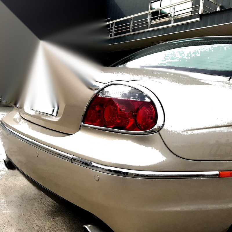 Jaguar S-Type Tail Light Trim Bezel Cover (2003-2008)