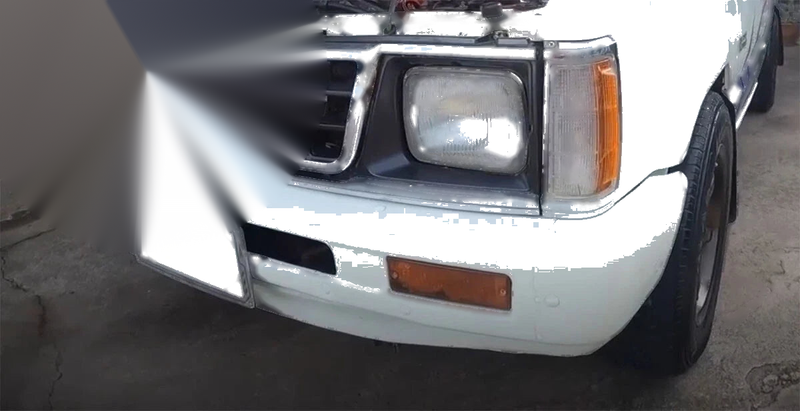 Mitsubishi Orange Lens Front Bumper Light (1986-1994)