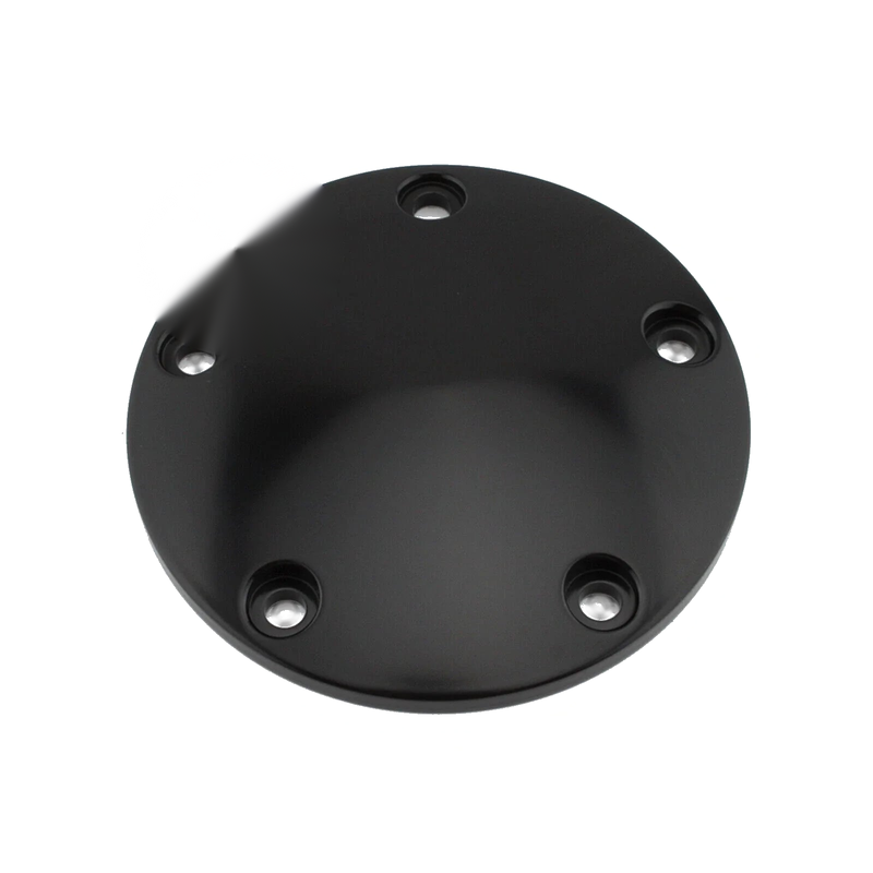 Harley Electra Glide, Dyna, Road King Curved Ignition Timing Cover Black (2000-2023)