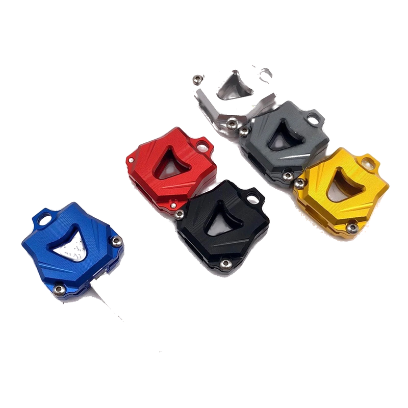 Yamaha R3 R15 R1 R6 MT-07 MT-09 MT-10 FZ6 FZ8 1x Black Key Case Cover (2015-2023)