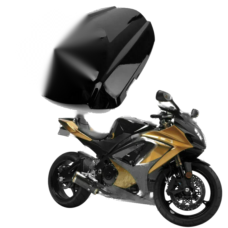 Suzuki GSXR1000 (2007-2008) Black Pillion Seat Cover