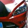 2009-2011 Ford Focus Carbon Fiber Headlight Eyelid Trim (2009-2011)