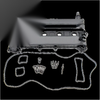 Ford Mondeo 2.0 Aluminum Cam Rocker Valve Cover & Gasket