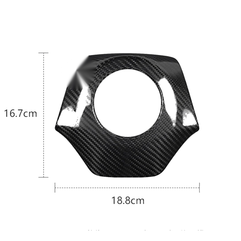 Chevrolet Camaro Steering Wheel Cover Trim Red Carbon Fiber (2016-2024)