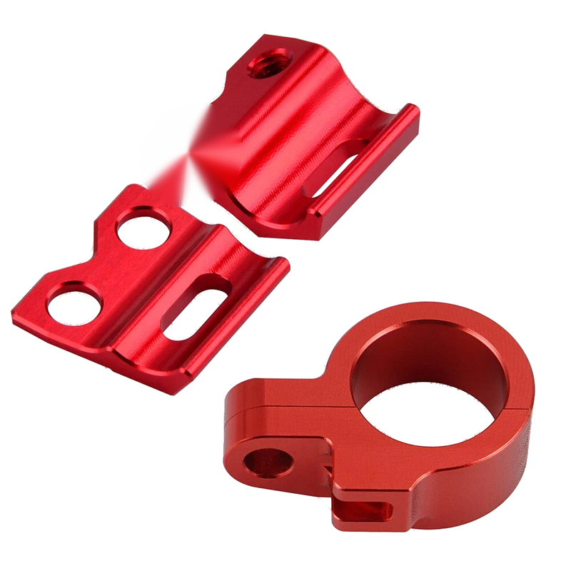 Honda CRF250R CRF450R CNC Front Brake Hose Line Clamp (2015-2020)