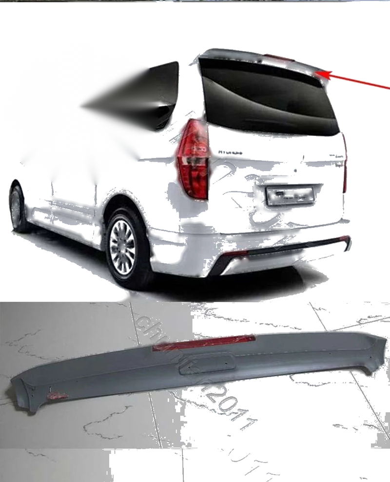 Hyundai Grand H1 H-1 Starex Factory Style Spoiler Wing ABS (2007-2020)