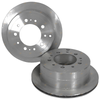 Landcruiser HDJ100 UZJ100 Rear Brake Disc Rotors + Pads (1998–2007)