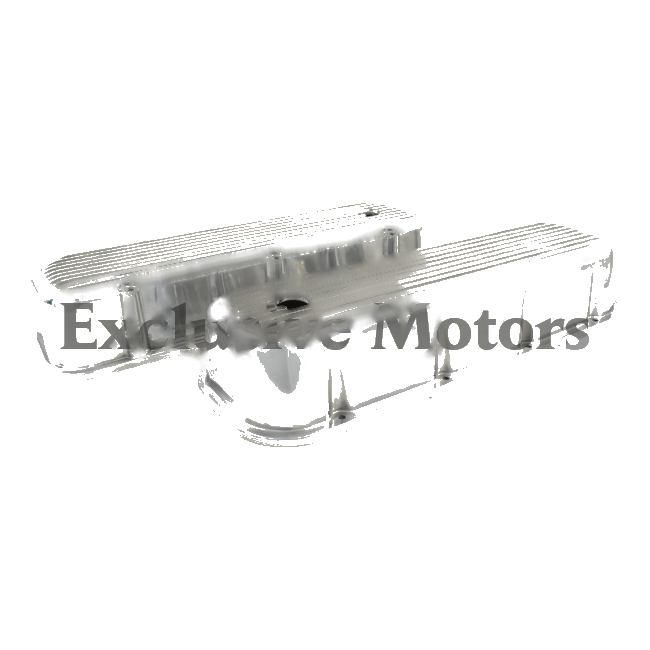 Chevy Big Block Polished Finned Valve Covers Tall 396 427 454 502 (1965-2009)