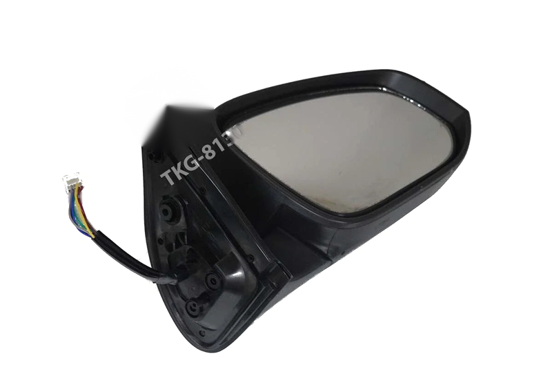 Toyota Hilux 1kd RH Side View Mirror Black 7 Wires (2015-2019)