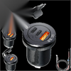 USB Socket Car Charger with Quick Charge