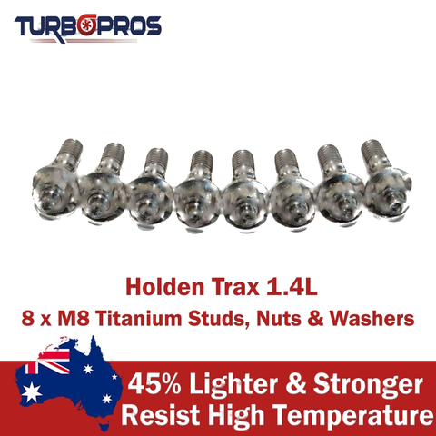 Holden Trax 1.4L Titanium Exhaust Manifold & Turbo Charger Stud Kit
