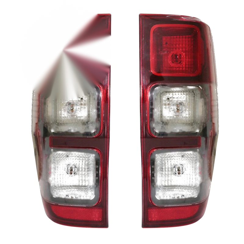 Ford Ranger T6 XLT PX Wildtrak 4WD 2012-2021 Rear Tail Light  Set