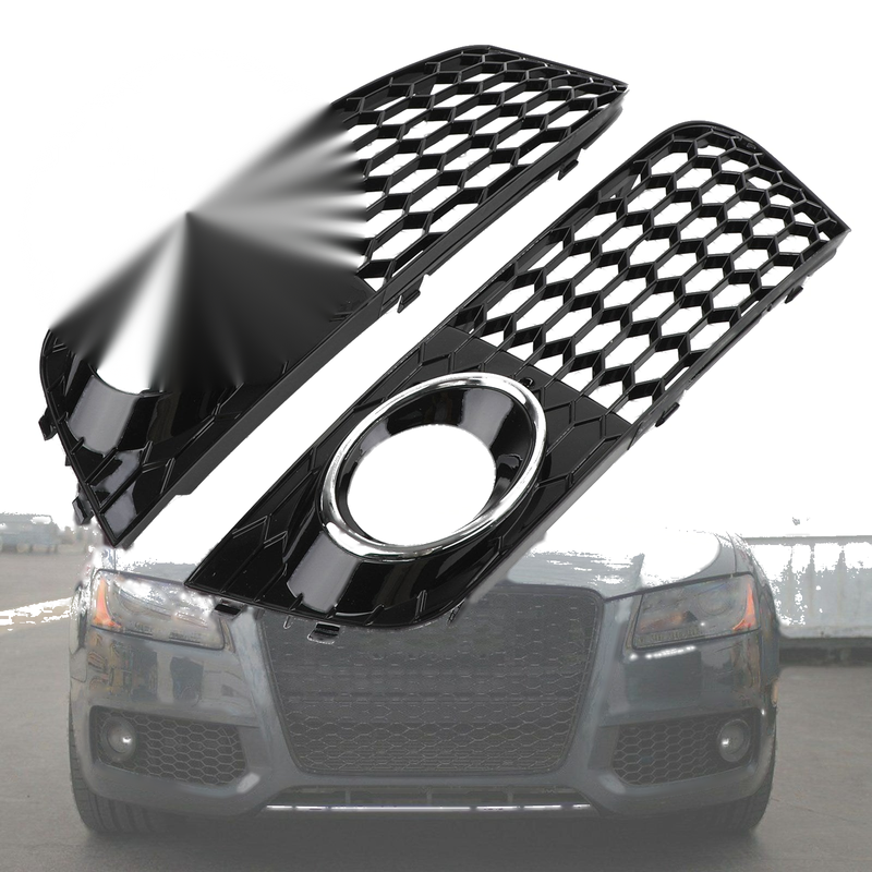 Audi A4 B8 Honeycomb Mesh Fog Light Grill (2009-2012)