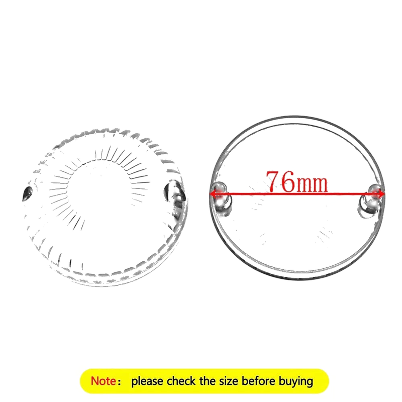 Yamaha V Star 650 / 1100, Vmax 1200 / 1700 Indicator Glass Cover (2000-2023)