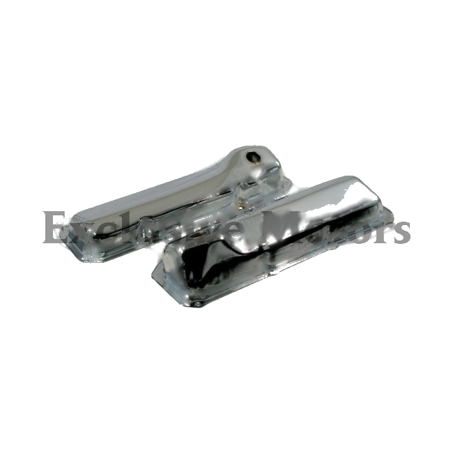 Ford Cleveland 302 / 351 Chrome Steel Valve Covers (1969-1974)