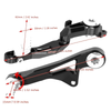 BMW R 1250 GS Foot Brake Lever Shifter Adjustable Silver (2019-2023)