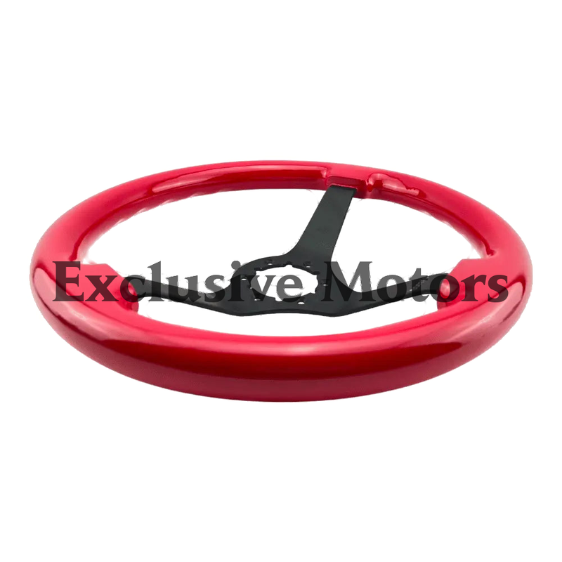 Gloss Red Steering Wheel