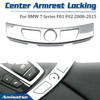 BMW 7 Series Chrome Center Console Armrest Locking Kit (2009-2015)