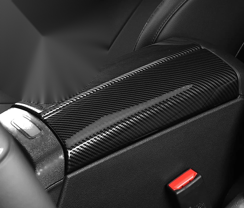Mercedes-Benz GLB Carbon Fiber Front Armrest Box Panel Cover (2020-2023)