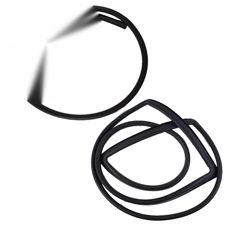 Windshield Rubber Front Rear Set 2 Fits Nissan Frontier D22 Pickup 1998-05 D05