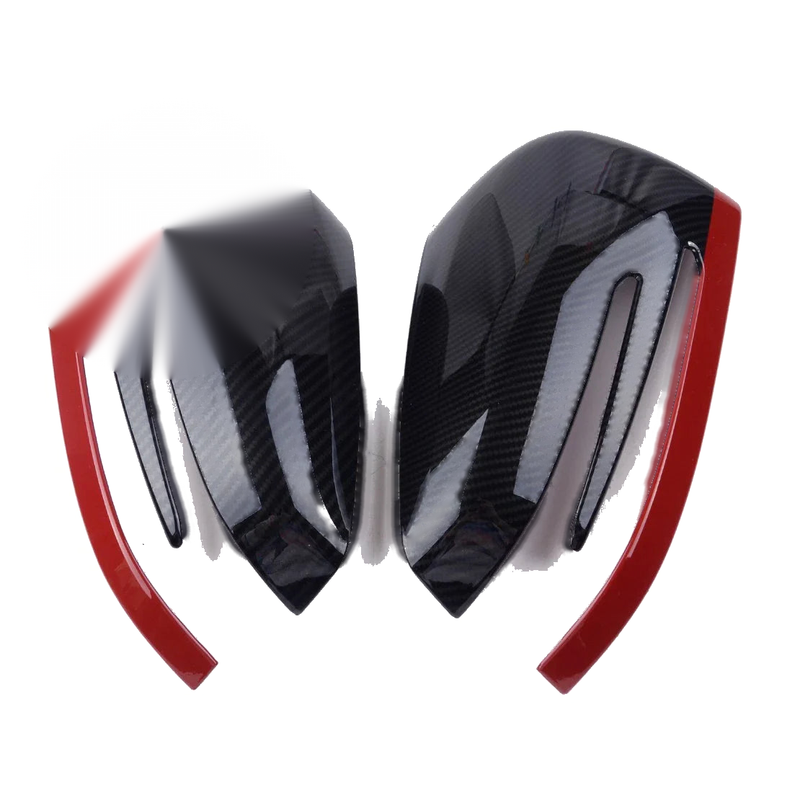 Mercedes Benz A CLA GLA GLK Rear View Mirror Caps Trim (2014-2017)