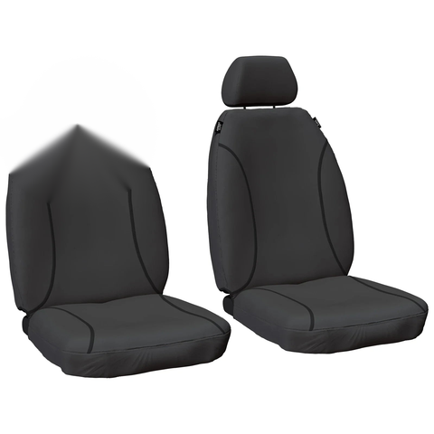 Toyota Hilux GGN15 GGN25 Heavy Duty Canvas Car Seat Covers (2005-2015)