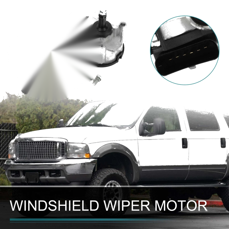 Ford E-150 E-250 E-350 Windshield Wiper Motor (1995-1996)