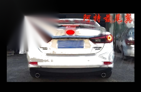 MAZDA 6 ATENZA 4DR Sedan Factory Style Spoiler Wing ABS (2013-2017)