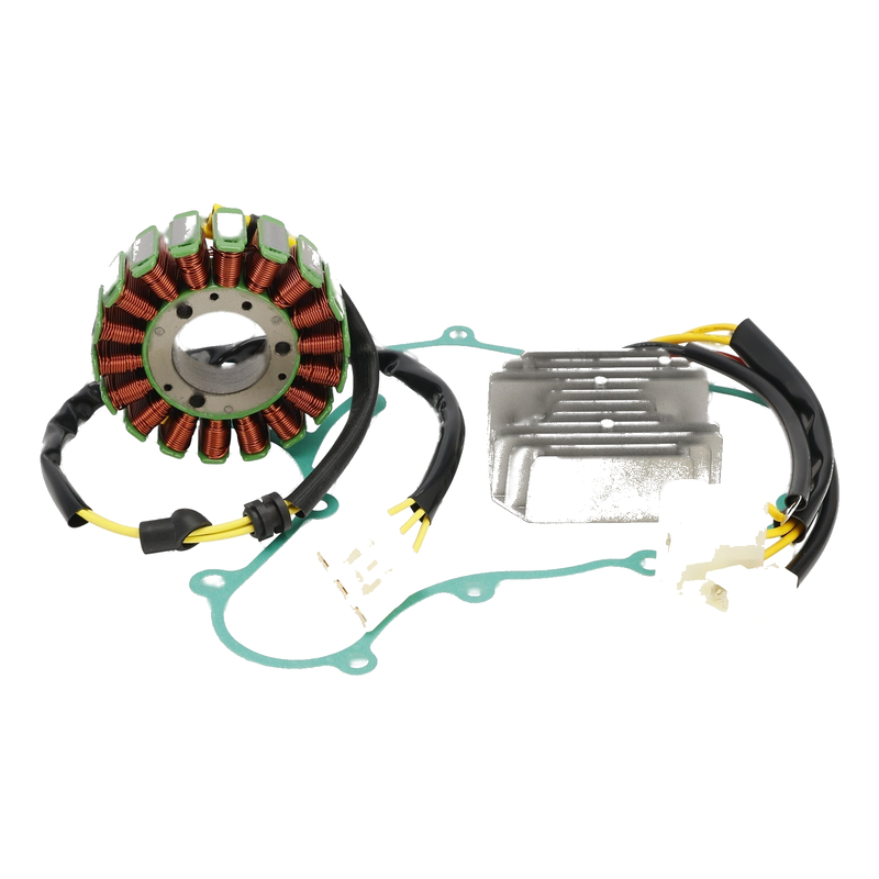 Bajaj Pulsar Rs200 BS4 BS6 2017-2023 Alternator Stator & Regulator with Gasket