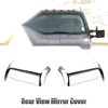 Ford F250 F350 F450 F550 Top Half Chrome Mirror Covers (2008-2016)