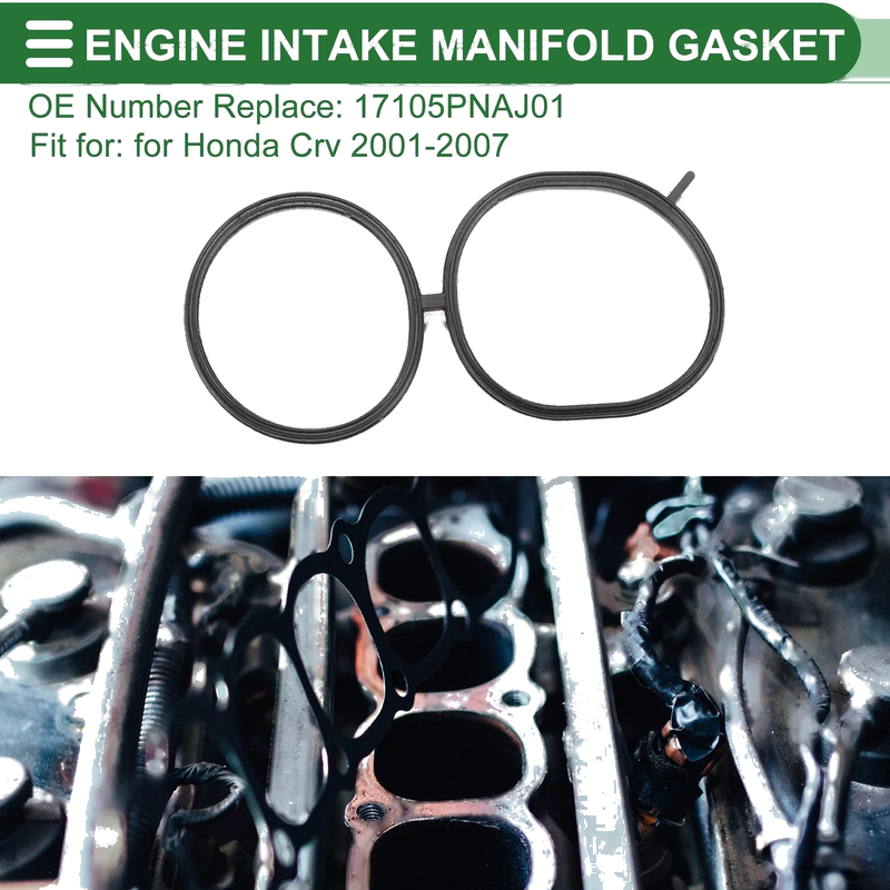 Honda CR-V 2001-2007 Intake Manifold Gasket (2 x Gaskets)