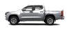 Mitsubishi L200 Triton 4 Door Handle Bowls 2 x Glossy Black (2024-2025)