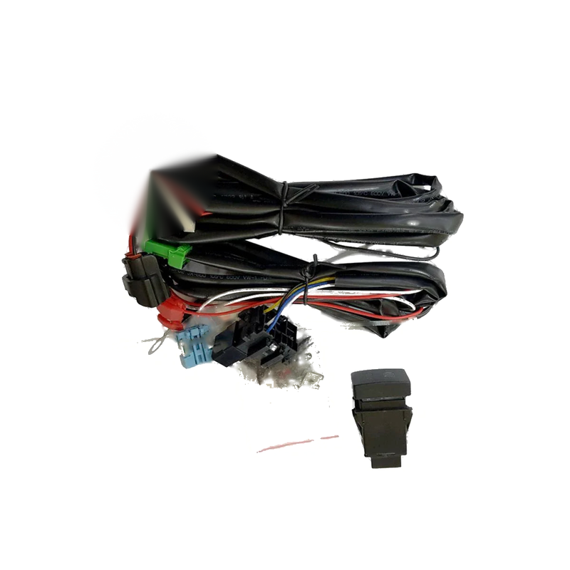 Fog Lights Driving Lamp Complete Set w Wire Fits Honda Jazz GK Hatchback 2014-17