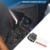 Honda - 1 Set () 8 Pin Auto Waterproof Sensor Connector Plug