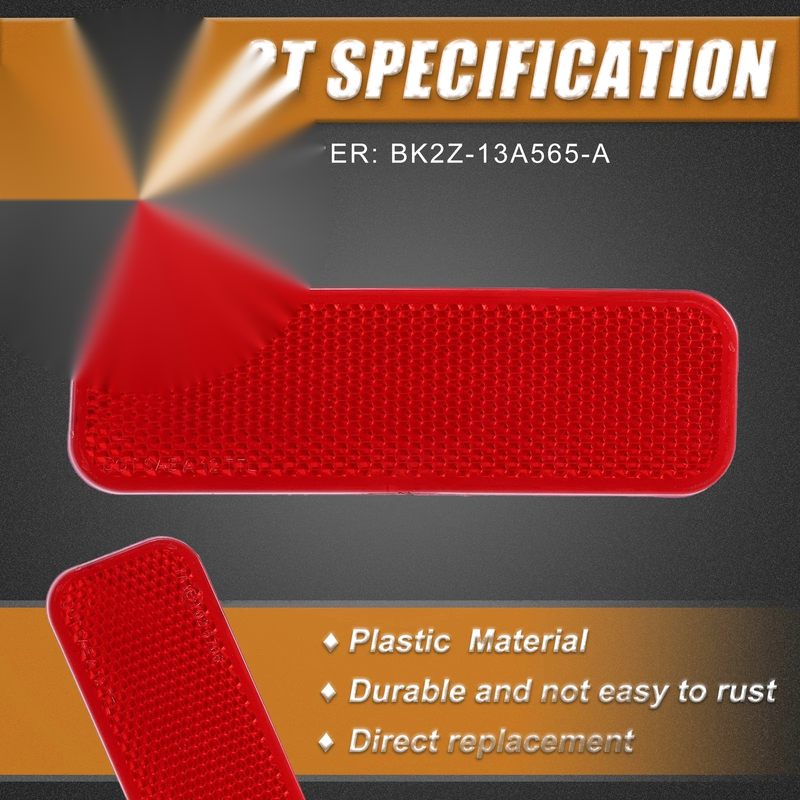 Ford Transit Driver Side Rear Bumper Reflector (2014-2023)