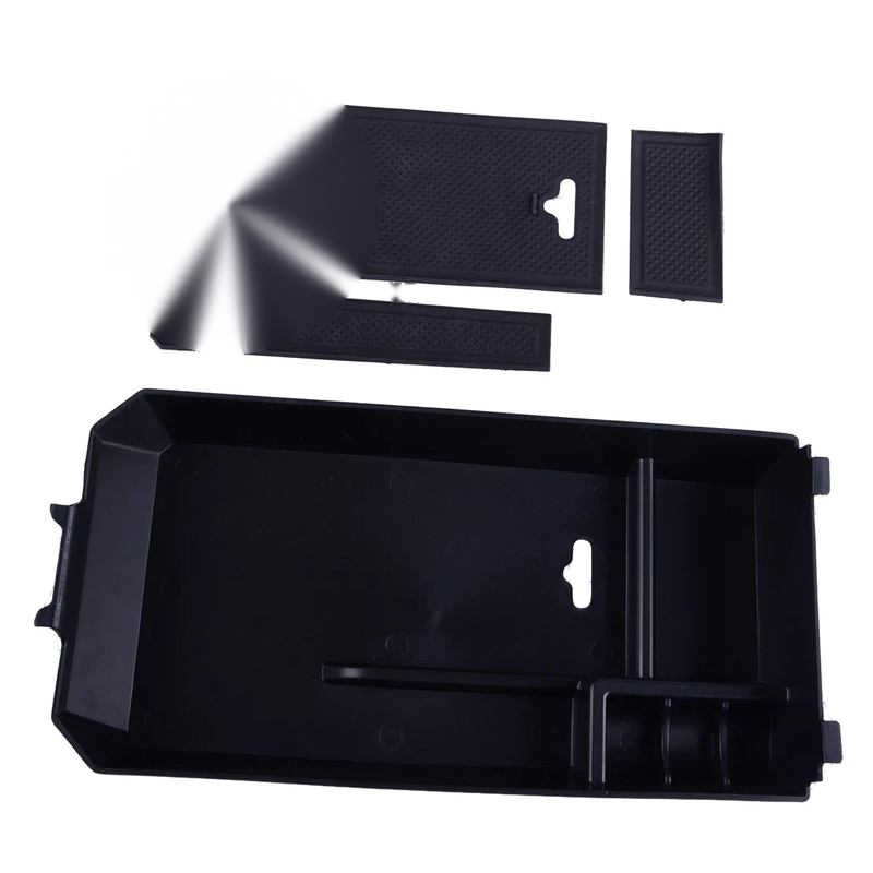 Mercedes-Benz C Class Armrest Center Console Storage Box + Pad (2015-2021)